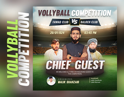Vollyball Competition Banner - Competition Banner