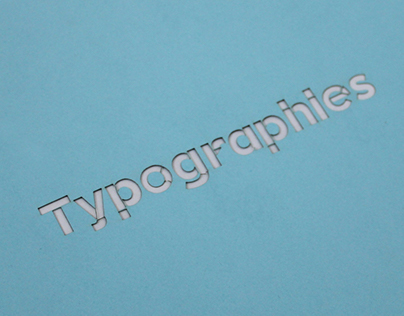 Typographies - Typographic Reader