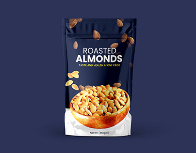 Almonds Pouch Design
