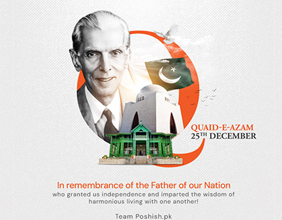 Project thumbnail - Quaid Day | 25 December 23 Post Design