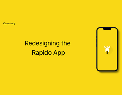 Rapido - Redesign Case study