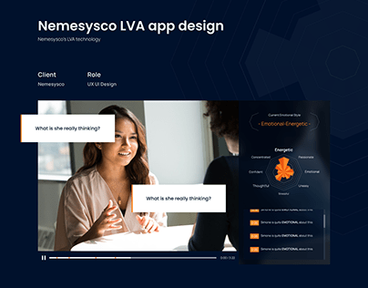 Nemesysco voice analysis app design