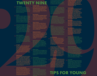 29 Tips For Young Designers