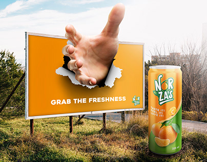 Norza's Juice Outdoor Advertising Ideas