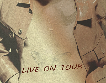 Poster "Live on tour"