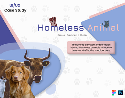 Homeless Animal |Rescue|Treatment|Shelter : UX/UI