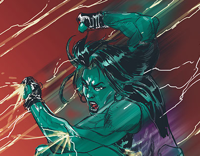 Here comes She-Hulk!