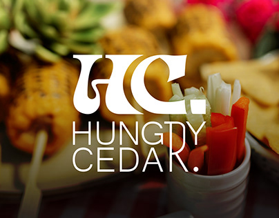 Hungry Cedar Logo | Restaurant Logo