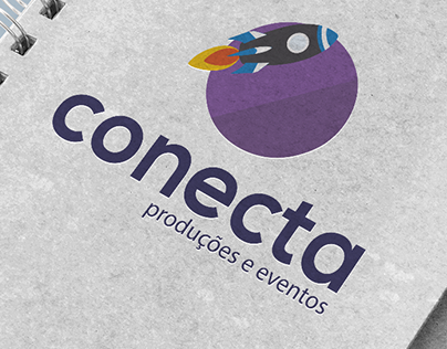 Conecta: Produções e Eventos (Identidade Visual)