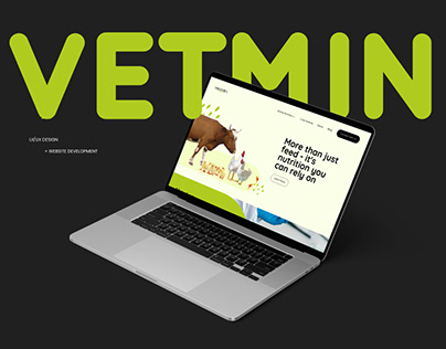 Vetmin UIUX Design & Custom Website Development