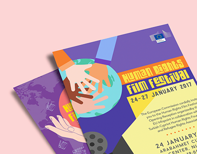 Human Rights Film Festival Flyer Design