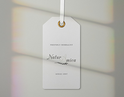 Natura Amica Friendly Herbalist Logo