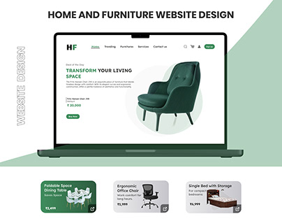 Home and Furniture Website Design