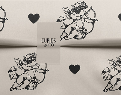 Cupids - Valenties Logo Art