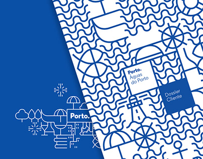 Águas do Porto Brochure - Graphic & Print Design