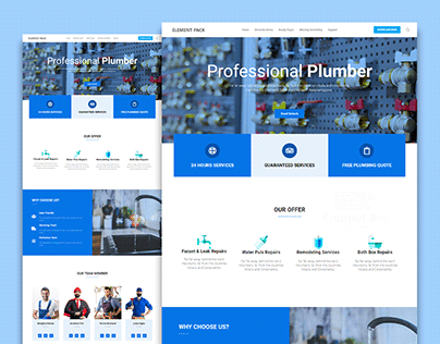 WP - Plumber Website 3