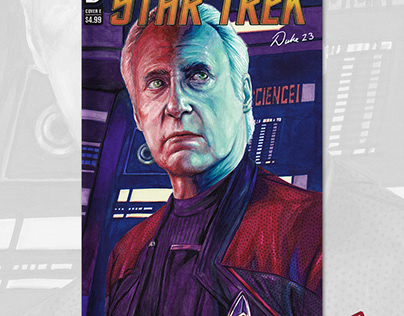 Star Trek Data Sketch Cover