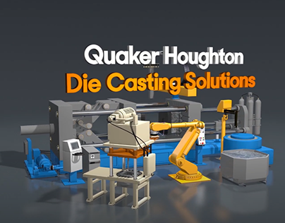 Quaker Houghton Die Casting Overview 3D model video