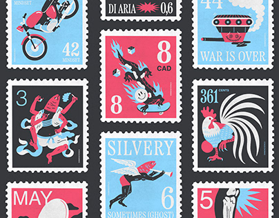 Postage stamps collection II