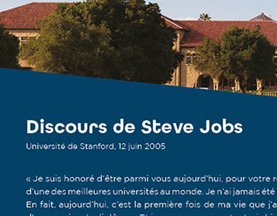 Steve jobs speech