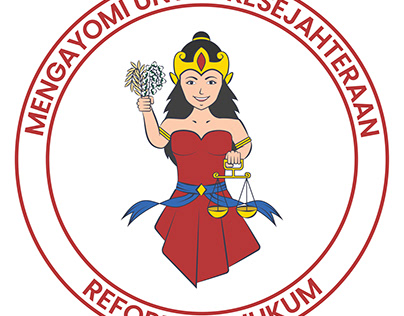 Logo Karakter Kemenkumham