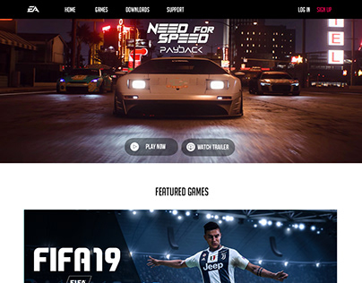 EA Games Website