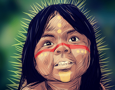 Girl // Indigenous // Illustration