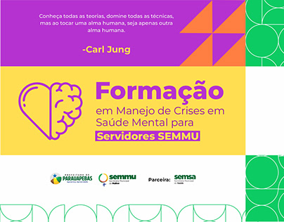 FORMAÇÃO MANEJO CRISES - SEMMU