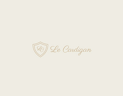Le Cardigan Logo Design