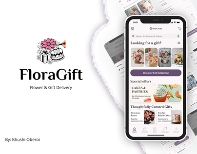 Mobile App for Flower & Gift Delivery