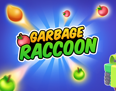 Garbage raccoon game UI