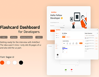 Flashcard Dashboard for Developers