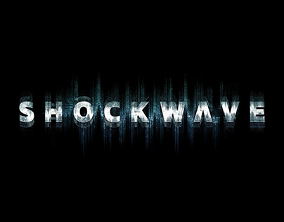 Logo identity design for Canberra band "Shockwave"