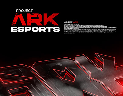 The ARK Esports Project (Logo and Jersey Design)