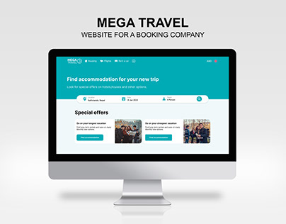 Website for a booking company