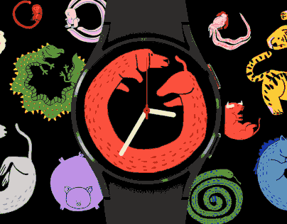 Chinese Animals for Samsung Galaxy Watch 4
