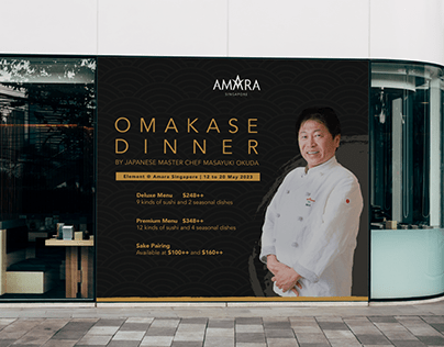 Amara Singapore Omakase Dinner Event