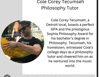 Cole Corey Tecumseh - Philosophy Tutor