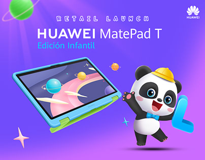 Project thumbnail - RETAIL POP - HUAWEI Tablet MatePad Kids