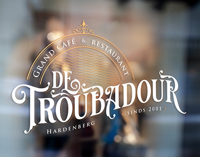 Rebranding Troubadour - Grand café