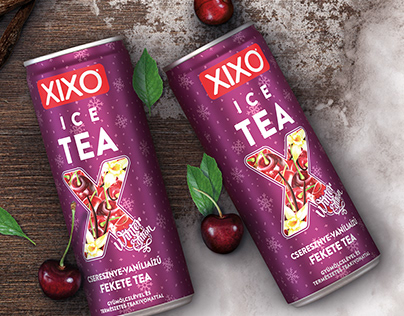 XIXO ICE TEA - CAN design & keyvisual