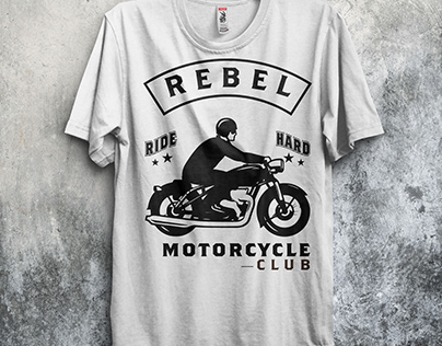 Motorcycle T shirt Design