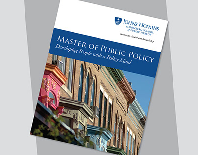 Johns Hopkins Master of Public Policy Brochure