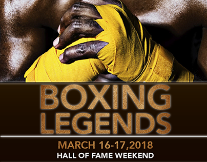 Boxing Legends flyer, South Carolina