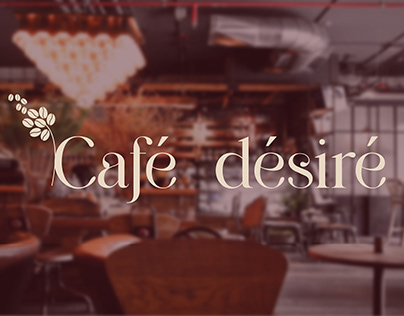 Café désiré | Branding | Logo | Coffeeshop
