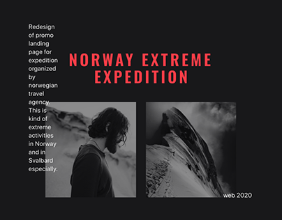 Norway extreme expedition | Landing page