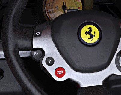 Ferrari 458 Italia interior