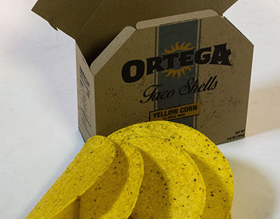 Ortega Taco Shells | Package Design