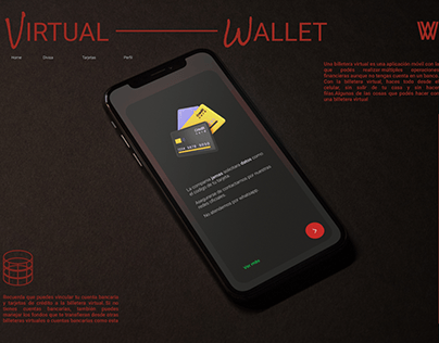 Virtual Wallet - UXUI - Writting - weeb app