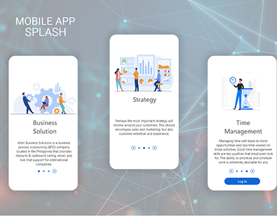 Spalsh Mobile app